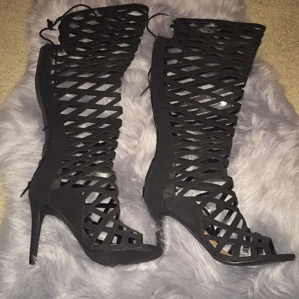 Black heels